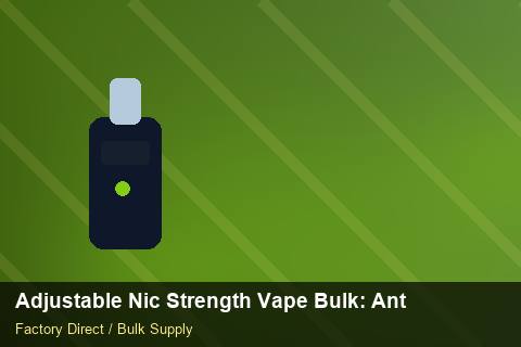 Adjustable Nic Strength Vape Bulk — Adjustable Nic Strength Vape Bulk: Anti-Counterfeit Measures — Checklist photo 1