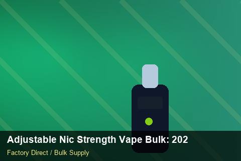 Adjustable Nic Strength Vape Bulk — Adjustable Nic Strength Vape Bulk: 2026 Buyer's Handbook — vs Competitors photo 2