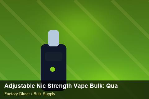 Adjustable Nic Strength Vape Bulk — Adjustable Nic Strength Vape Bulk: Quality Inspection Checklist — vs Competitors photo 1