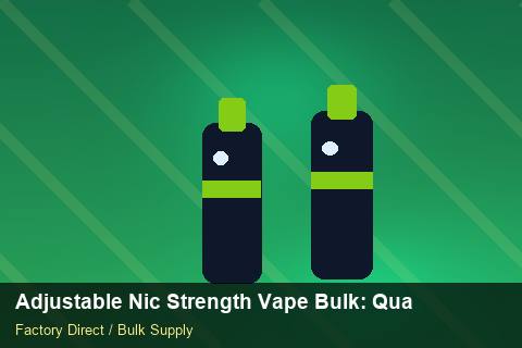 Adjustable Nic Strength Vape Bulk — Adjustable Nic Strength Vape Bulk: Quality Inspection Checklist — vs Competitors photo 2