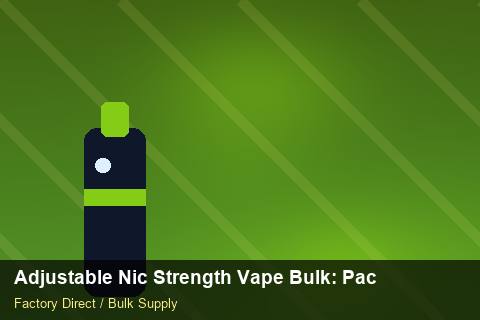 Adjustable Nic Strength Vape Bulk — Adjustable Nic Strength Vape Bulk: Packaging Standards — vs Competitors photo 2