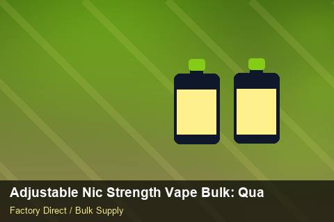 Adjustable Nic Strength Vape Bulk — Adjustable Nic Strength Vape Bulk: Quality Control Process — vs Competitors photo 2