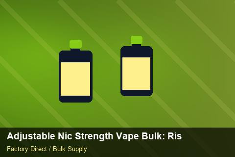 Adjustable Nic Strength Vape Bulk — Adjustable Nic Strength Vape Bulk: Risk Management — vs Competitors photo 2