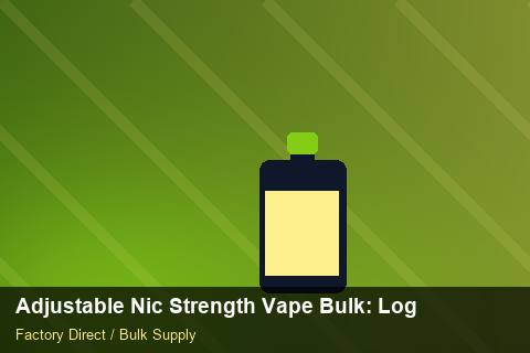 Adjustable Nic Strength Vape Bulk — Adjustable Nic Strength Vape Bulk: Logistics Solutions — vs Competitors photo 1