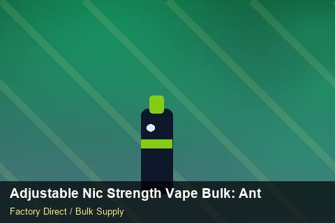 Adjustable Nic Strength Vape Bulk — Adjustable Nic Strength Vape Bulk: Anti-Counterfeit Measures — vs Competitors photo 2