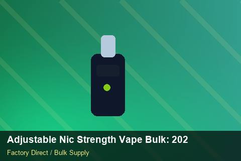 Adjustable Nic Strength Vape Bulk — Adjustable Nic Strength Vape Bulk: 2026 Buyer's Handbook — 2026 Update photo 2