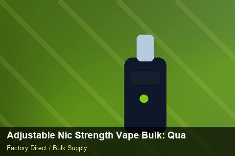 Adjustable Nic Strength Vape Bulk — Adjustable Nic Strength Vape Bulk: Quality Inspection Checklist — 2026 Update photo 1