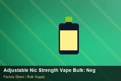 Adjustable Nic Strength Vape Bulk — Adjustable Nic Strength Vape Bulk: Negotiation Tips — 2026 Update photo 2