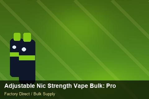 Adjustable Nic Strength Vape Bulk — Adjustable Nic Strength Vape Bulk: Production Capacity — 2026 Update photo 2