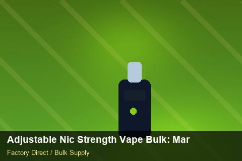 Adjustable Nic Strength Vape Bulk — Adjustable Nic Strength Vape Bulk: Margin Calculator — 2026 Update photo 2