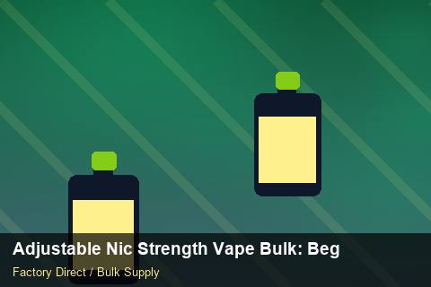 Adjustable Nic Strength Vape Bulk — Adjustable Nic Strength Vape Bulk: Beginner's Guide — 2026 Update photo 2
