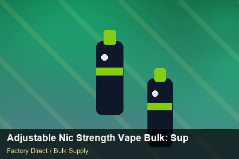 Adjustable Nic Strength Vape Bulk — Adjustable Nic Strength Vape Bulk: Supplier Vetting — 2026 Update photo 1