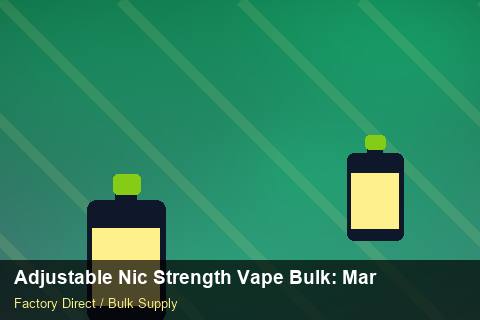 Adjustable Nic Strength Vape Bulk — Adjustable Nic Strength Vape Bulk: Market Trends 2026 — Beginner Notes photo 1