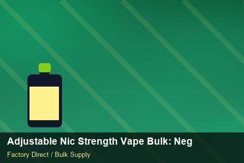 Adjustable Nic Strength Vape Bulk — Adjustable Nic Strength Vape Bulk: Negotiation Tips — Beginner Notes photo 2