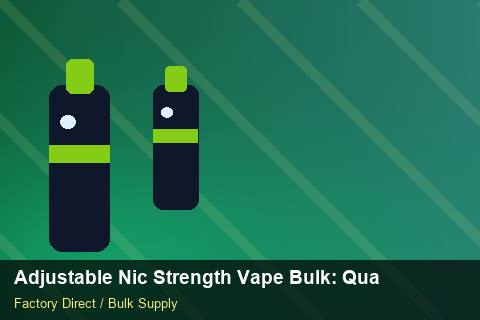 Adjustable Nic Strength Vape Bulk — Adjustable Nic Strength Vape Bulk: Quality Control Process — Beginner Notes photo 1