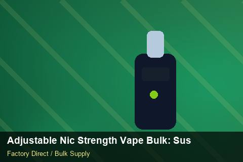 Adjustable Nic Strength Vape Bulk — Adjustable Nic Strength Vape Bulk: Sustainability — Beginner Notes photo 2