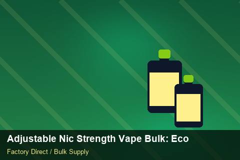 Adjustable Nic Strength Vape Bulk — Adjustable Nic Strength Vape Bulk: Eco-Friendly Materials — Beginner Notes photo 1