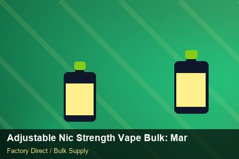 Adjustable Nic Strength Vape Bulk — Adjustable Nic Strength Vape Bulk: Margin Calculator — Beginner Notes photo 1