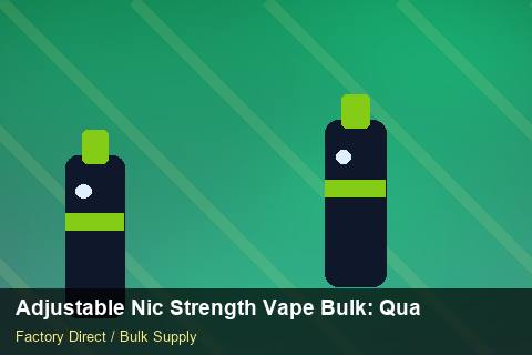 Adjustable Nic Strength Vape Bulk — Adjustable Nic Strength Vape Bulk: Quality Inspection Checklist — Advanced Notes photo 2