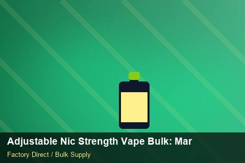Adjustable Nic Strength Vape Bulk — Adjustable Nic Strength Vape Bulk: Market Trends 2026 — Advanced Notes photo 1