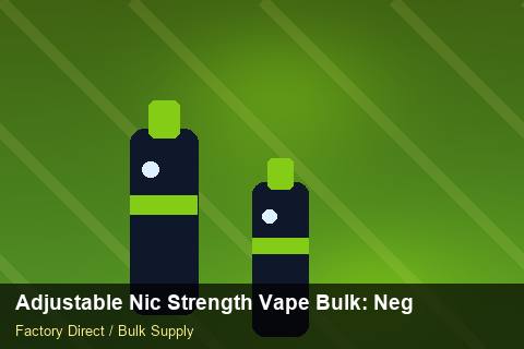 Adjustable Nic Strength Vape Bulk — Adjustable Nic Strength Vape Bulk: Negotiation Tips — Advanced Notes photo 1