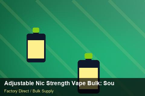 Adjustable Nic Strength Vape Bulk — Adjustable Nic Strength Vape Bulk: Sourcing Workflow — Advanced Notes photo 2