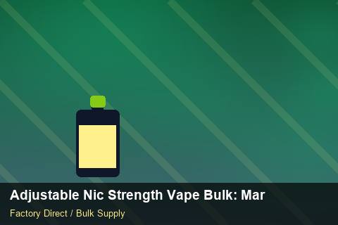 Adjustable Nic Strength Vape Bulk — Adjustable Nic Strength Vape Bulk: Margin Calculator — Advanced Notes photo 1