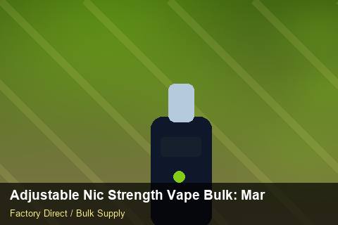Adjustable Nic Strength Vape Bulk — Adjustable Nic Strength Vape Bulk: Margin Calculator — Advanced Notes photo 2