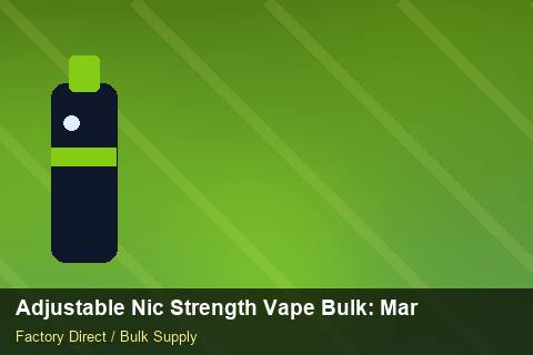 Adjustable Nic Strength Vape Bulk — Adjustable Nic Strength Vape Bulk: Market Comparison — Advanced Notes photo 2