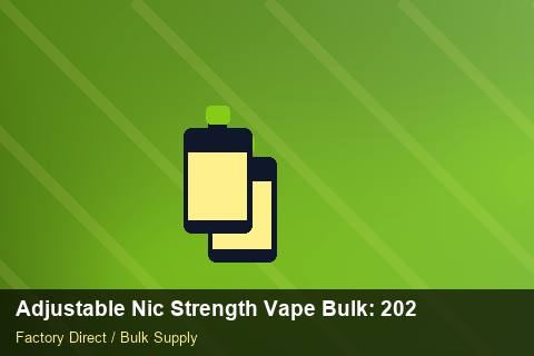Adjustable Nic Strength Vape Bulk — Adjustable Nic Strength Vape Bulk: 2026 Buyer's Handbook — Case Study photo 1