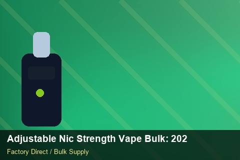 Adjustable Nic Strength Vape Bulk — Adjustable Nic Strength Vape Bulk: 2026 Buyer's Handbook — Case Study photo 2