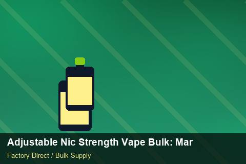 Adjustable Nic Strength Vape Bulk — Adjustable Nic Strength Vape Bulk: Market Trends 2026 — Case Study photo 1