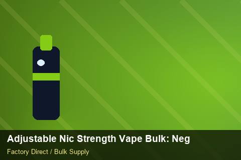 Adjustable Nic Strength Vape Bulk — Adjustable Nic Strength Vape Bulk: Negotiation Tips — Case Study photo 1