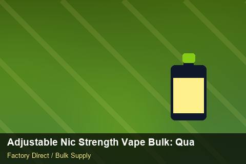Adjustable Nic Strength Vape Bulk — Adjustable Nic Strength Vape Bulk: Quality Control Process — Case Study photo 2