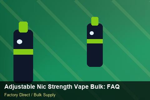 Adjustable Nic Strength Vape Bulk — Adjustable Nic Strength Vape Bulk: FAQ — Case Study photo 2