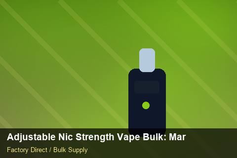 Adjustable Nic Strength Vape Bulk — Adjustable Nic Strength Vape Bulk: Margin Calculator — Case Study photo 2