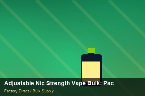 Adjustable Nic Strength Vape Bulk — Adjustable Nic Strength Vape Bulk: Packaging Standards — Supplier Comparison photo 1