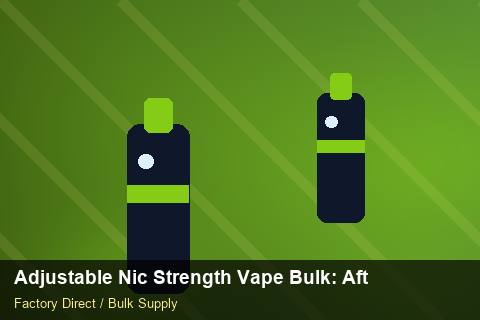 Adjustable Nic Strength Vape Bulk — Adjustable Nic Strength Vape Bulk: After-Sales Support — Supplier Comparison photo 1