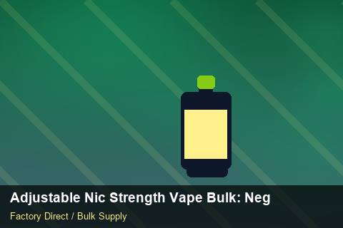 Adjustable Nic Strength Vape Bulk — Adjustable Nic Strength Vape Bulk: Negotiation Tips — Supplier Comparison photo 2