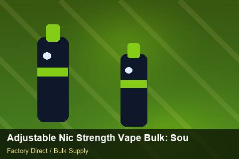 Adjustable Nic Strength Vape Bulk — Adjustable Nic Strength Vape Bulk: Sourcing Workflow — Supplier Comparison photo 1