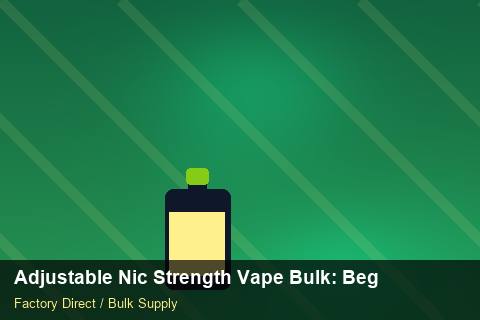 Adjustable Nic Strength Vape Bulk — Adjustable Nic Strength Vape Bulk: Beginner's Guide — Supplier Comparison photo 2