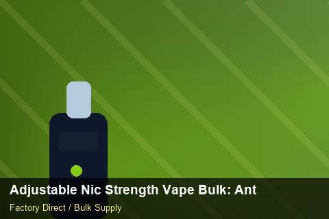 Adjustable Nic Strength Vape Bulk — Adjustable Nic Strength Vape Bulk: Anti-Counterfeit Measures — Supplier Comparison photo 1