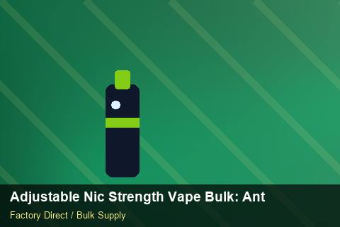 Adjustable Nic Strength Vape Bulk — Adjustable Nic Strength Vape Bulk: Anti-Counterfeit Measures — Supplier Comparison photo 2