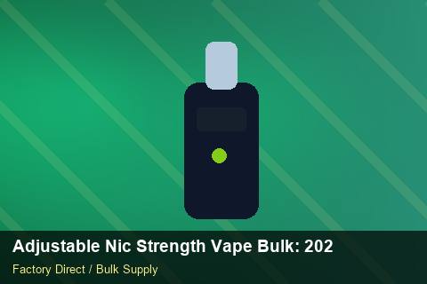 Adjustable Nic Strength Vape Bulk — Adjustable Nic Strength Vape Bulk: 2026 Buyer's Handbook — Price per Unit photo 2