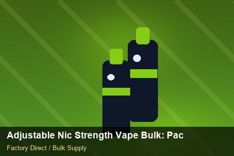 Adjustable Nic Strength Vape Bulk — Adjustable Nic Strength Vape Bulk: Packaging Standards — Price per Unit photo 2