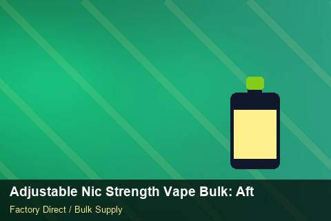 Adjustable Nic Strength Vape Bulk — Adjustable Nic Strength Vape Bulk: After-Sales Support — Price per Unit photo 2
