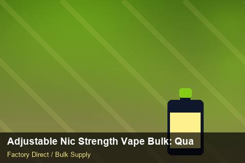 Adjustable Nic Strength Vape Bulk — Adjustable Nic Strength Vape Bulk: Quality Control Process — Price per Unit photo 2