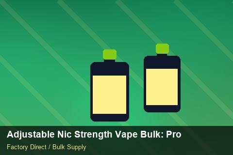 Adjustable Nic Strength Vape Bulk — Adjustable Nic Strength Vape Bulk: Production Capacity — Price per Unit photo 1