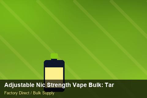 Adjustable Nic Strength Vape Bulk — Adjustable Nic Strength Vape Bulk: Tariff & HS Code — Price per Unit photo 1