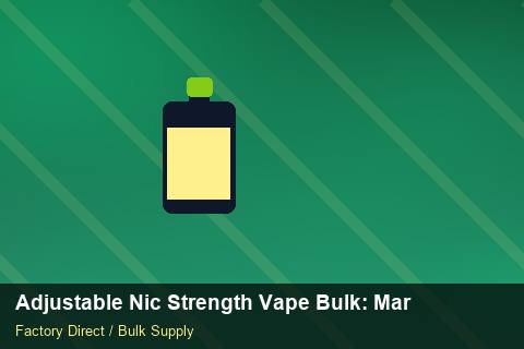 Adjustable Nic Strength Vape Bulk — Adjustable Nic Strength Vape Bulk: Margin Calculator — Price per Unit photo 1